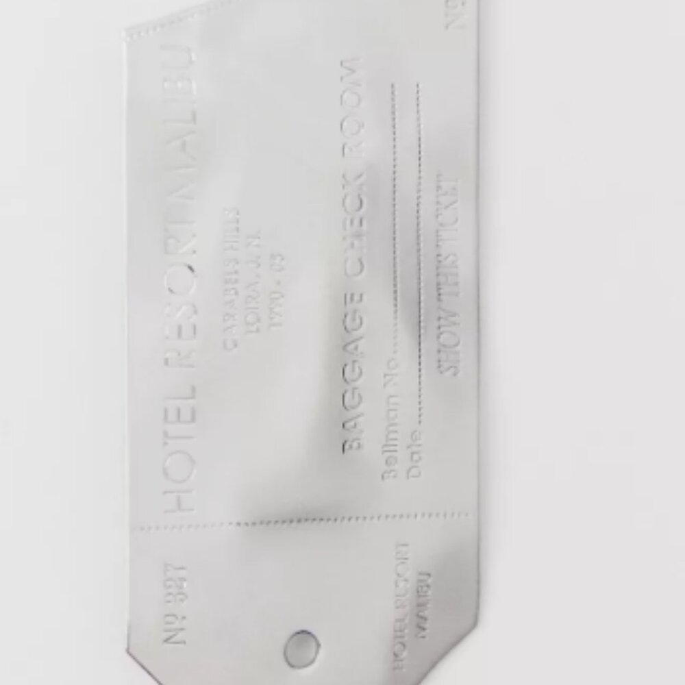 Zara Plaque Brooch
